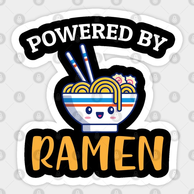 Powered by Ramen Sticker by madani04